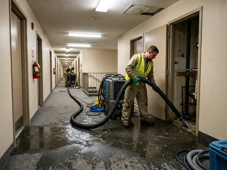 multi-unit-apartment-hallway-f-005 — frequently asked questions, Emergency Burst Pipe Water Extraction & Removal in Gardnerv…